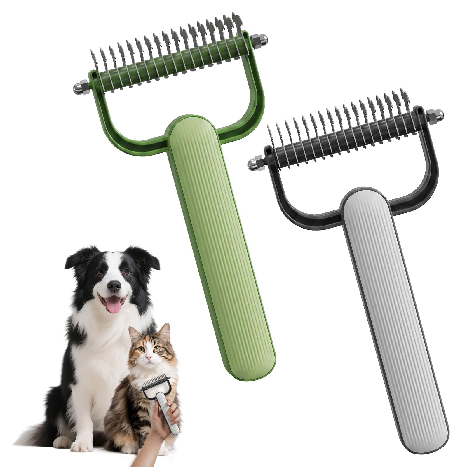 PawGlow Double-Sided Dematting Comb