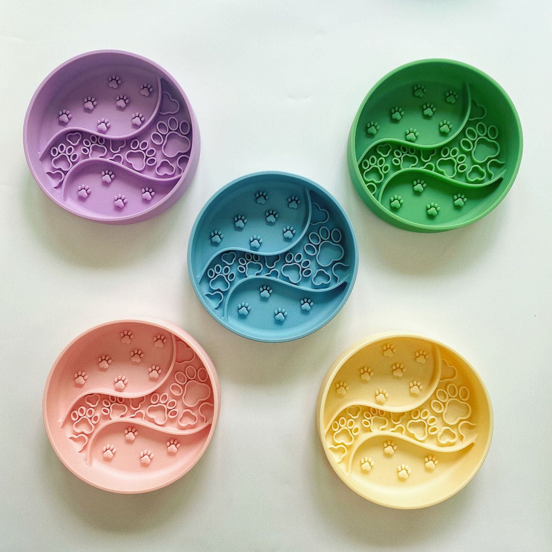 PawGlow Food-Grade Silicone Feeding Bowl